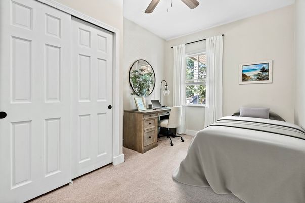 Bedroom, Home Office, Interior