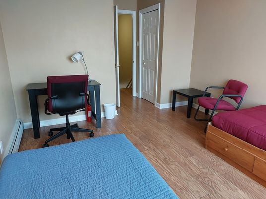 Bedroom, Home Office, Interior, Wood Texture Flooring