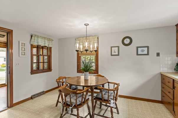 Dining room, Interior, Pendant Lights