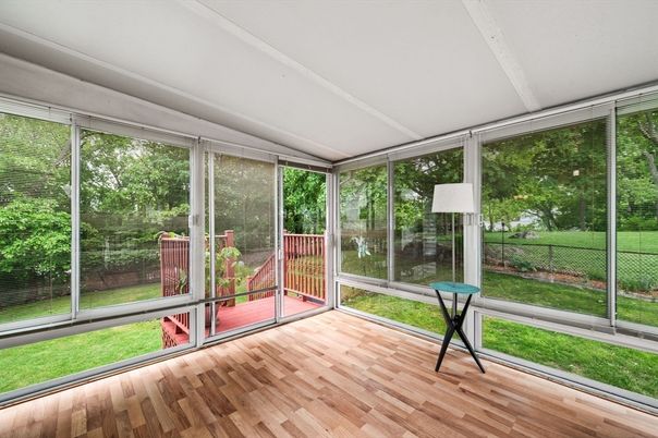 Interior, Sun Room, Wood Texture Flooring