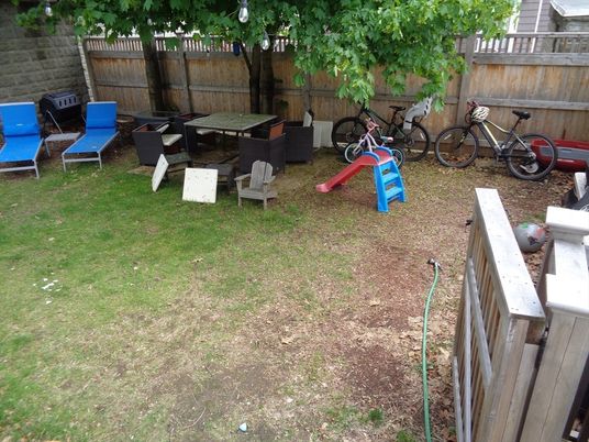 Backyard, Exterior