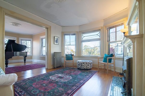 Fireplace, Interior, Piano, Wood Texture Flooring