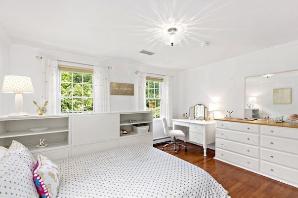 Bedroom, Home Office, Interior, Wood Texture Flooring