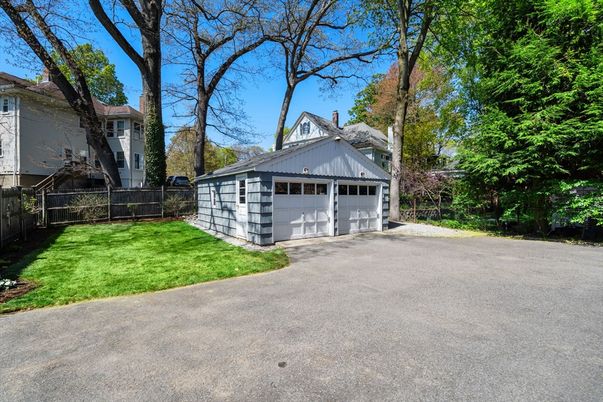 Backyard, Detached Garage, Exterior