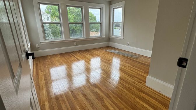 Empty room, Interior, Wood Texture Flooring