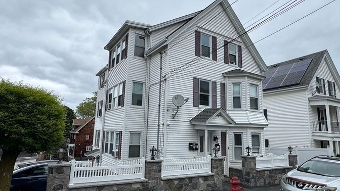 Exterior, Facade, Solar Panels, Queen Anne Victorian