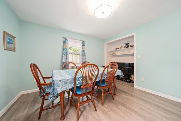 Dining room, Interior, Wood Texture Flooring