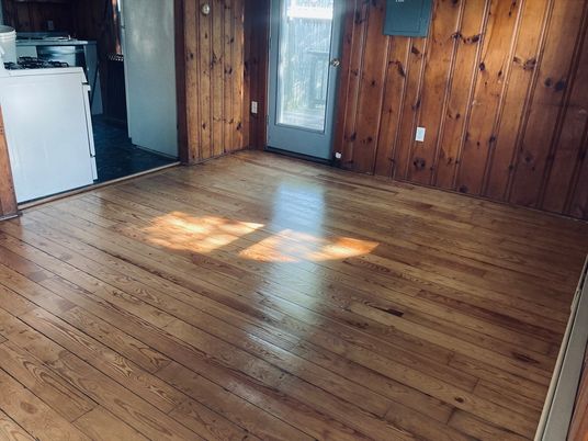 Empty room, Interior, Wood Texture Flooring, Wooden Walls