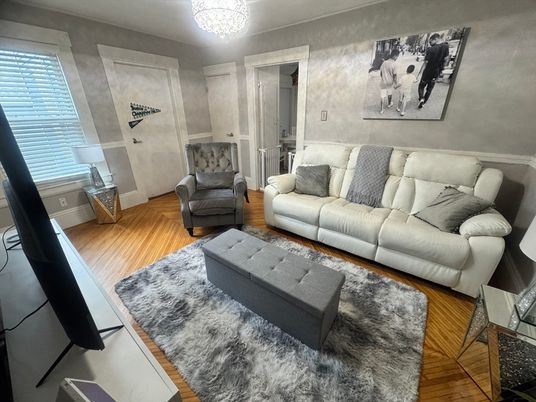 Chandelier, Interior, Living room, Wood Texture Flooring
