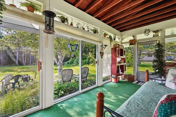 Interior, Sun Room, Wooden Ceilings