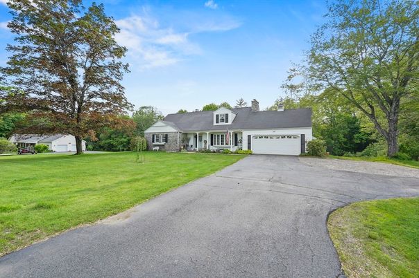 Attached, Backyard, Exterior, Facade, Cape Cod