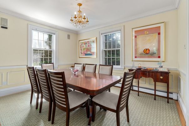 Chandelier, Dining room, Interior
