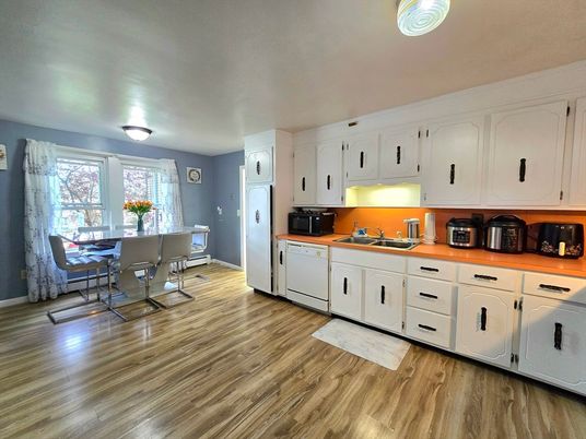 Dining room, Interior, Kitchen, Wood Texture Flooring