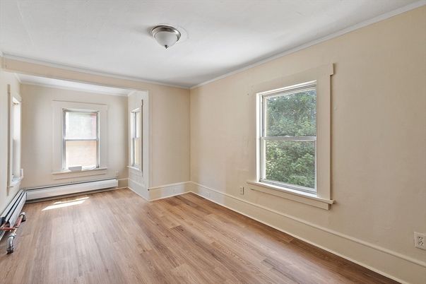 Empty room, Interior, Wood Texture Flooring