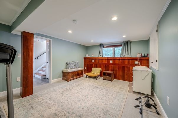 Home Office, Interior, Recessed Lighting
