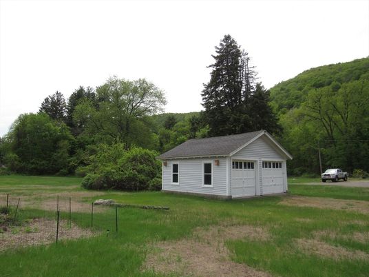 Backyard, Detached Garage, Exterior