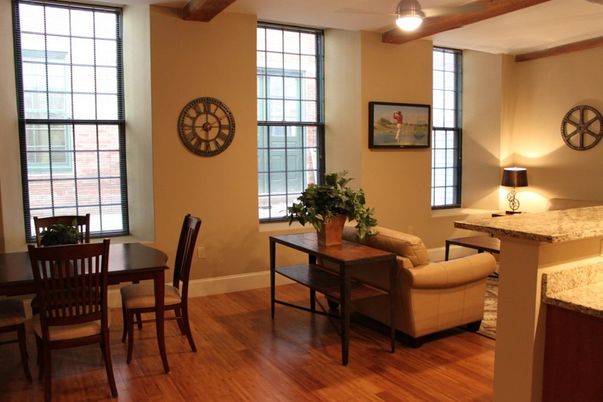 Dining room, Interior, Wooden Beams, Wood Texture Flooring