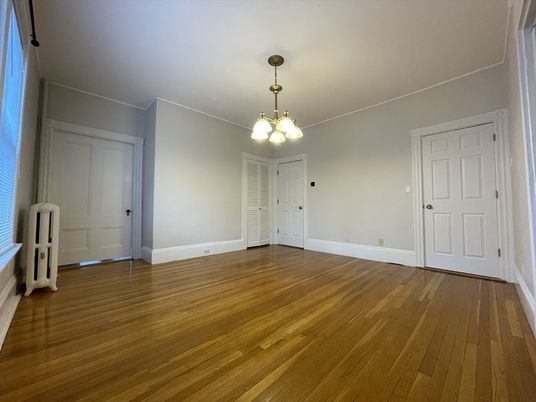 Chandelier, Empty room, Interior, Wood Texture Flooring