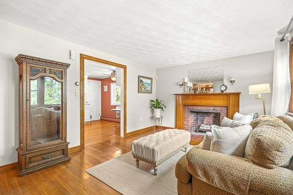 Fireplace, Interior, Living room, Wood Texture Flooring