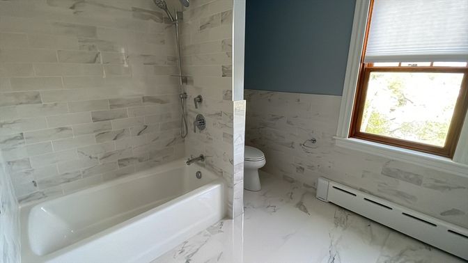 Bathroom, Interior, Marble, Stone Walls