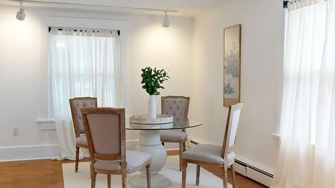Dining room, Interior, Wood Texture Flooring