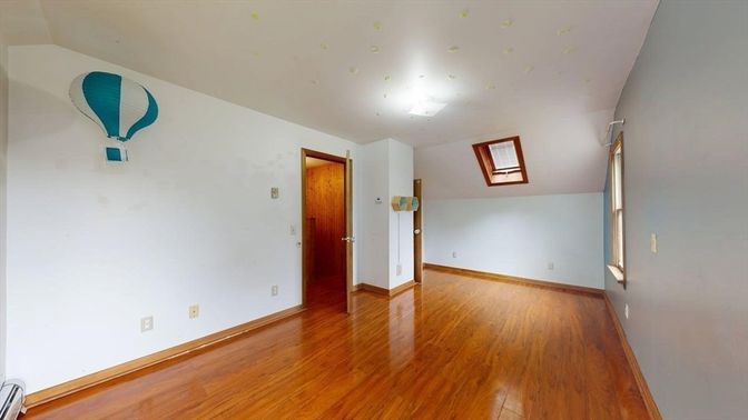Empty room, Interior, Wood Texture Flooring