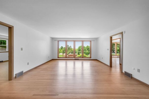 Empty room, Interior, Wood Texture Flooring
