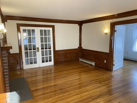 Empty room, Interior, Wood Texture Flooring