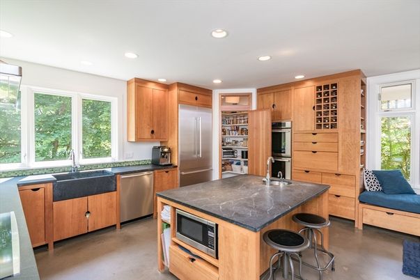 Interior, Kitchen, Recessed Lighting, Stainless Steel Appliances
