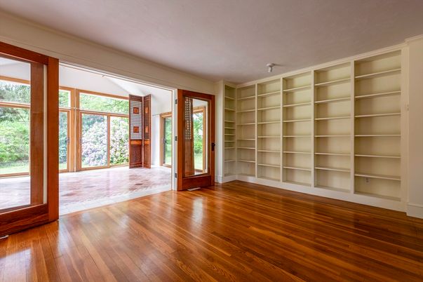 Empty room, Interior, Wood Texture Flooring