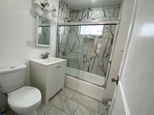 Bathroom, Glass Shower, Interior, Marble, Marble Walls