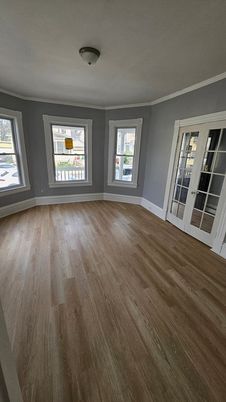 Empty room, Interior, Wood Texture Flooring