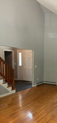 Empty room, Interior, Wood Texture Flooring