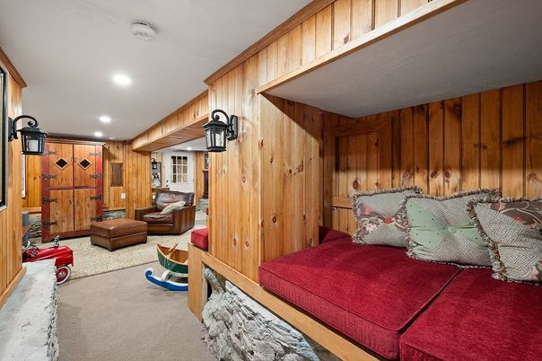 Interior, Recessed Lighting, Wooden Walls