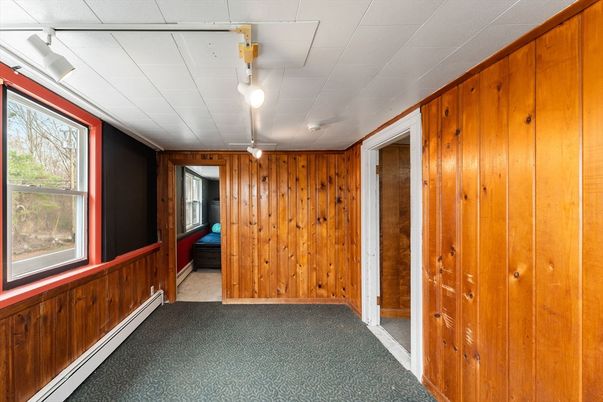 Empty room, Interior, Wooden Walls