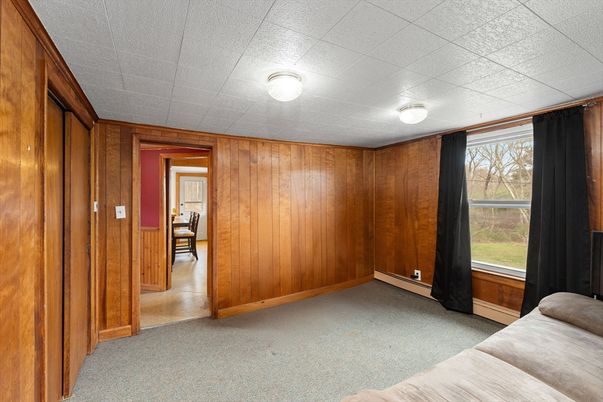 Empty room, Interior, Wooden Walls