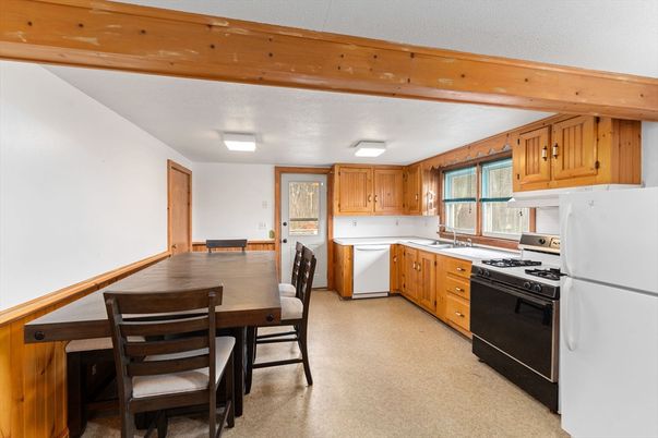 Dining room, Interior, Kitchen