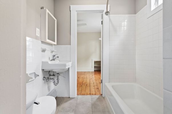 Bathroom, Interior, Wood Texture Flooring