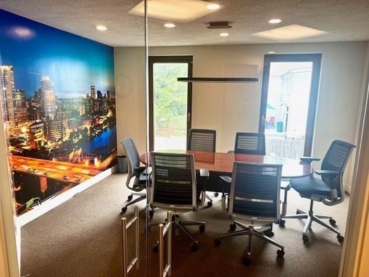 Home Office, Interior, Recessed Lighting