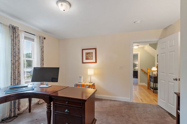 Home Office, Interior, Wood Texture Flooring