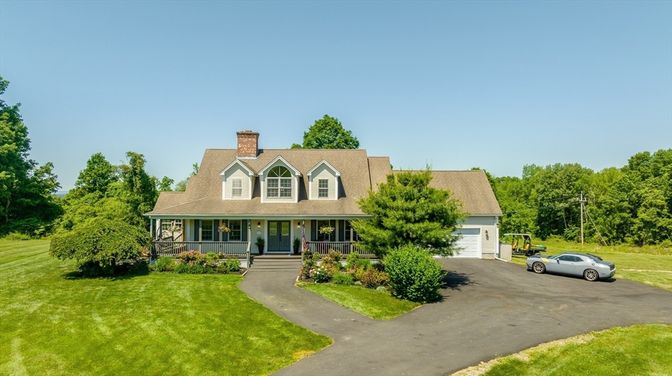 Attached, Backyard, Exterior, Facade, Cape Cod
