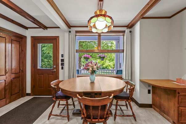 Dining room, Interior, Pendant Lights