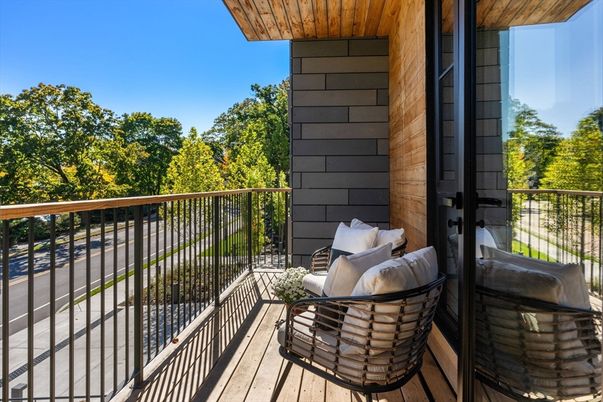 Exterior, Wood Texture Flooring