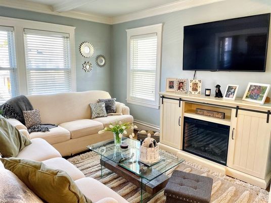 Fireplace, Interior, Living room, Wood Texture Flooring