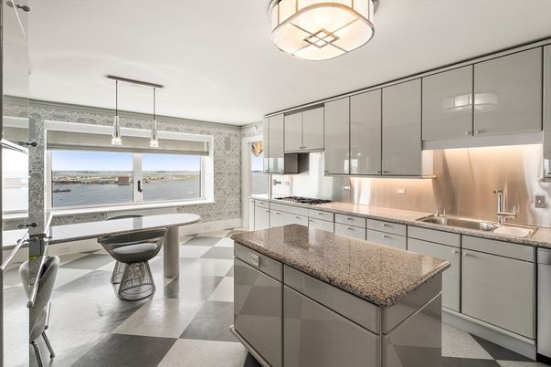 Interior, Kitchen, Pendant Lights, Water