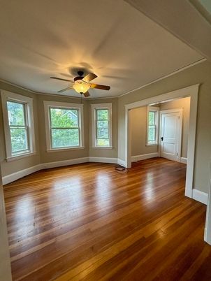 Empty room, Interior, Wood Texture Flooring