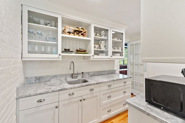 Interior, Kitchen, Marble Walls