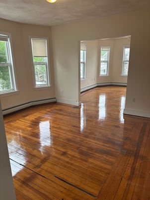 Empty room, Interior, Wood Texture Flooring