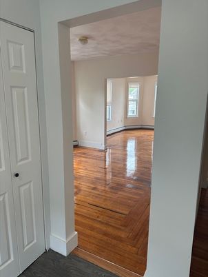 Empty room, Interior, Wood Texture Flooring