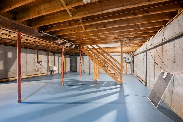 Interior, Wooden Beams
